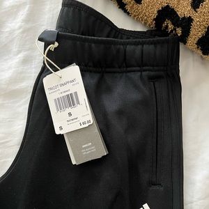 adidas tricot snap pant - NWT